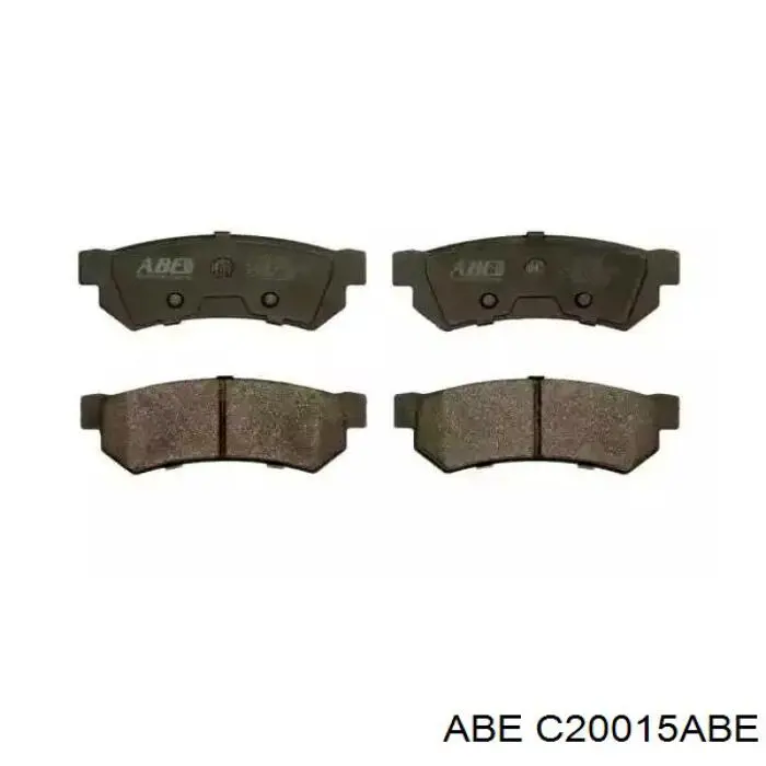 Купити C20015ABE ABE Задні колодки