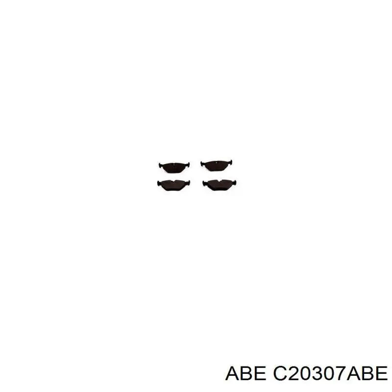 Купити C20307ABE ABE Задні колодки