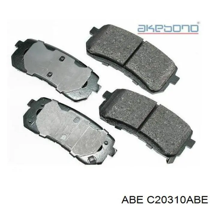 Задні дискові колодки ABE C20310ABE