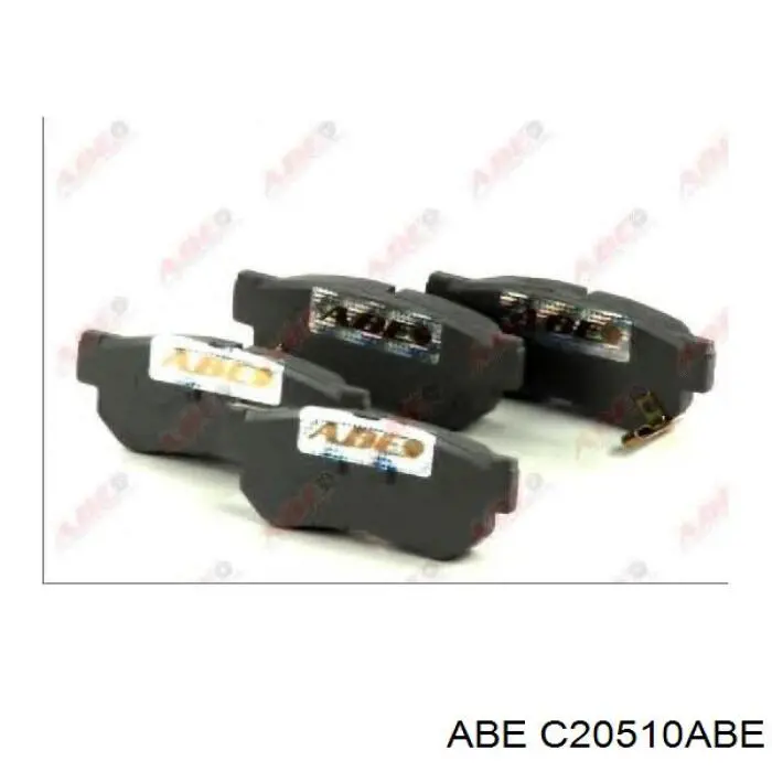Задні гальмівні колодки C20510ABE ABE