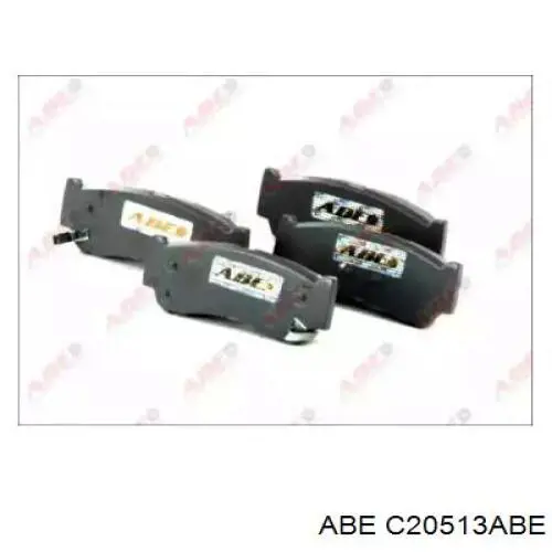 Задні гальмівні колодки C20513ABE ABE