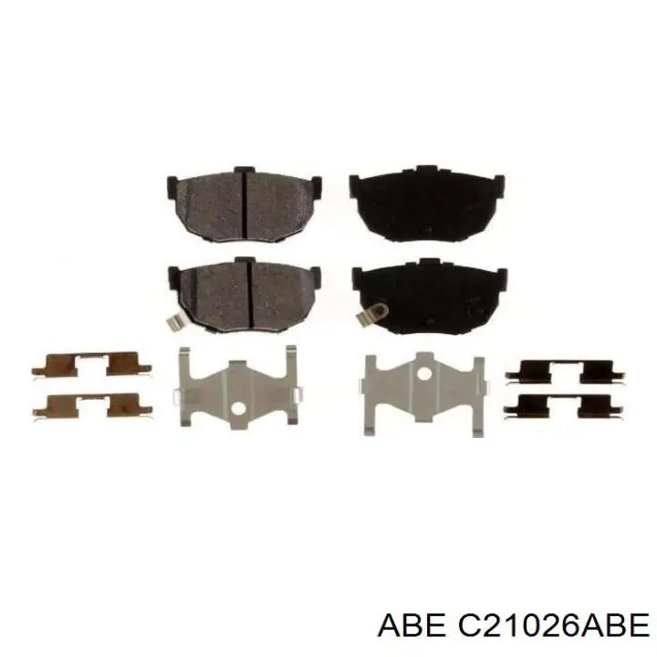 Задні дискові колодки ABE C21026ABE