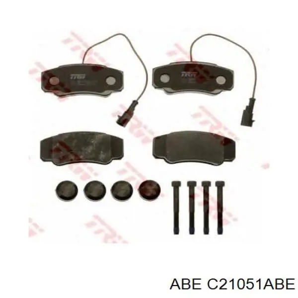 Купити C21051ABE ABE Задні колодки