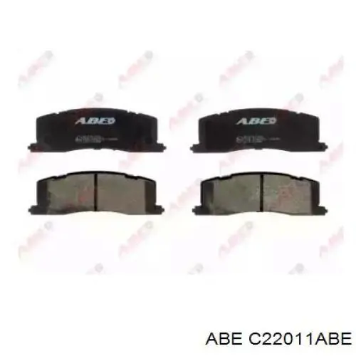 Задні гальмівні колодки ABE C22011ABE ціна, від 18.85 USD