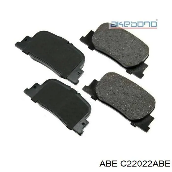 Купити C22022ABE ABE Задні колодки