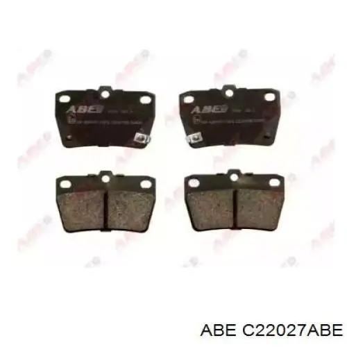 Купити C22027ABE ABE Задні колодки
