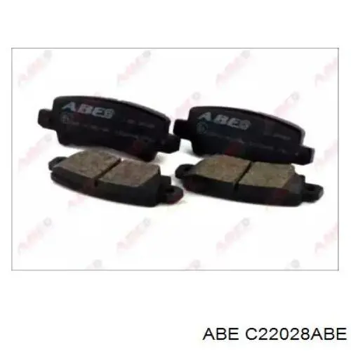 Задні дискові колодки ABE C22028ABE