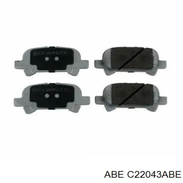Купити C22043ABE ABE Задні колодки