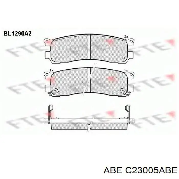 Купити T0Y02643Z Mazda Задні колодки