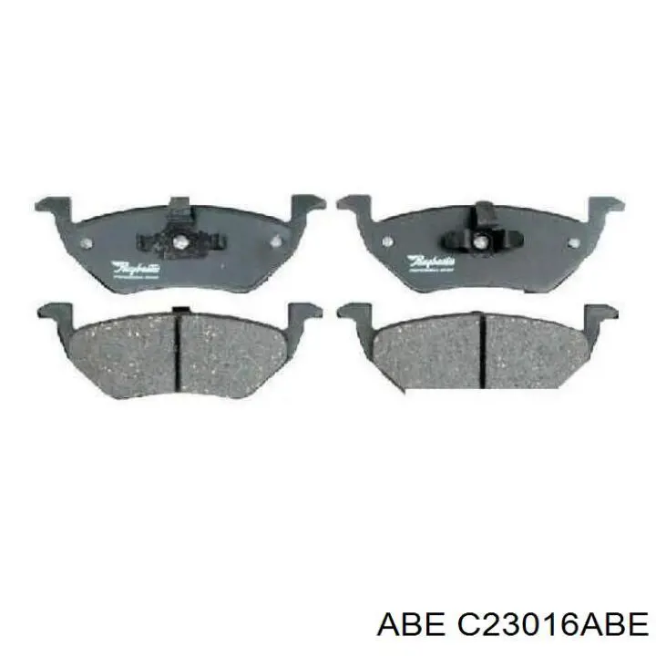 Задні гальмівні колодки ABE C23016ABE ціна, від 23.75 USD