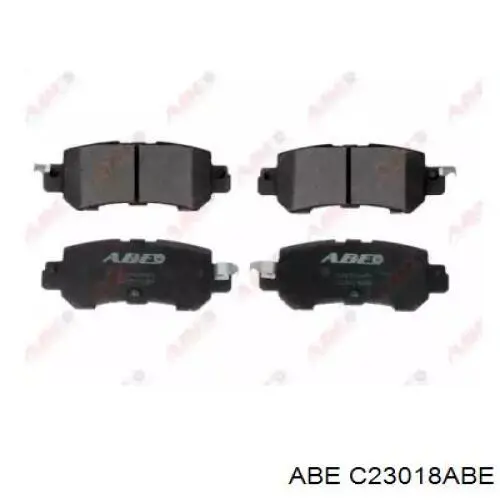 C23018ABE ABE Колодки гальмівні задні, дискові
