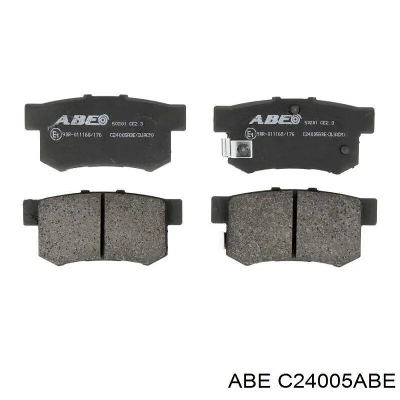 C24005ABE ABE колодки гальмові задні, дискові