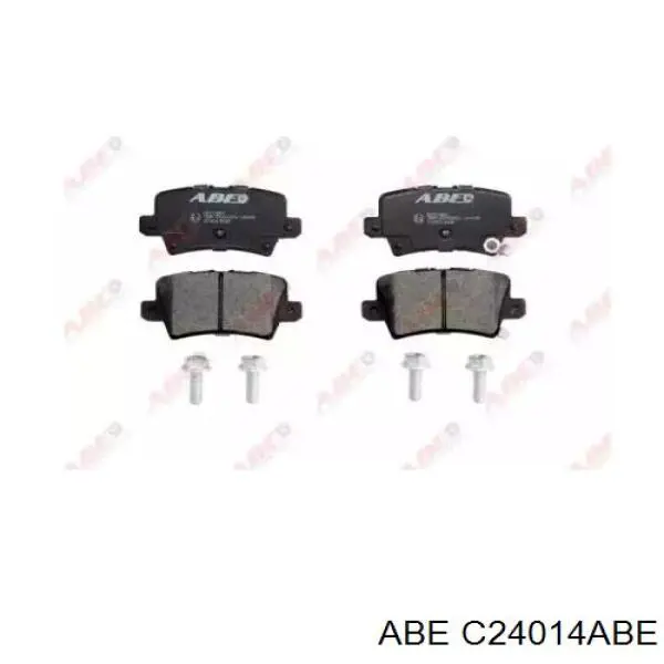 C24014ABE ABE Колодки гальмівні задні, дискові