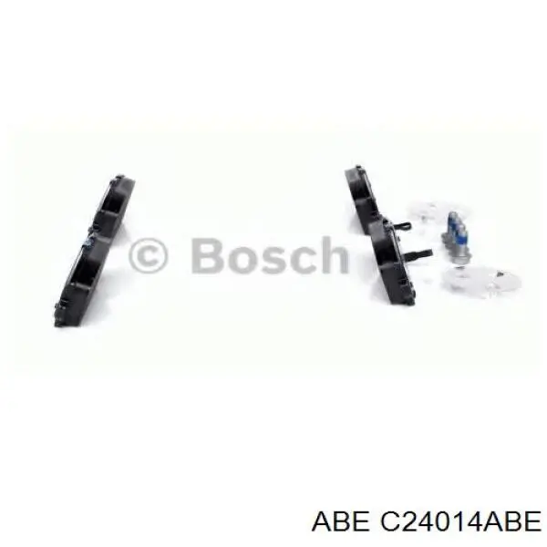 Купити C24014ABE ABE Задні колодки
