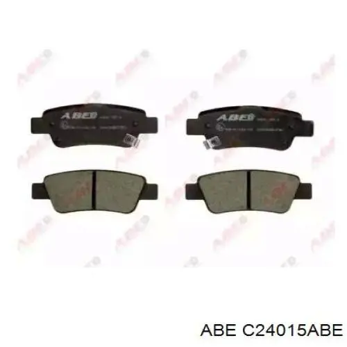 Задні дискові колодки ABE C24015ABE