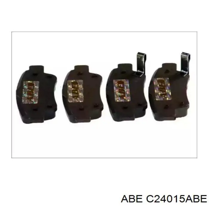 Задні гальмівні колодки ABE C24015ABE ціна, від 18.01 USD