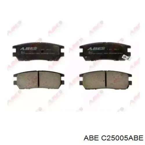 Купити C25005ABE ABE Задні колодки