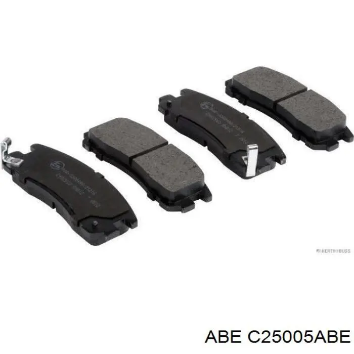 Задні гальмівні колодки ABE C25005ABE ціна, від 13.21 USD