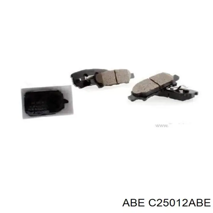 Задні гальмівні колодки ABE C25012ABE ціна, від 17.02 USD