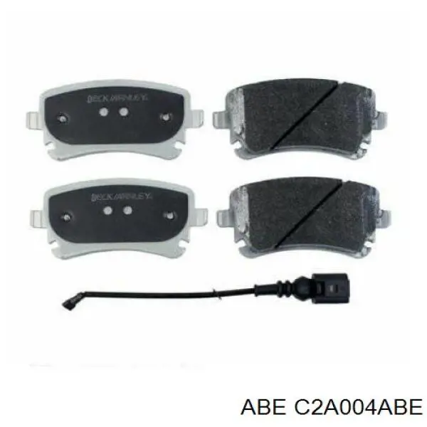 Задні гальмівні колодки ABE C2A004ABE ціна, від 19.98 USD