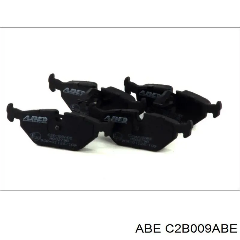 C2B009ABE ABE колодки гальмові задні, дискові