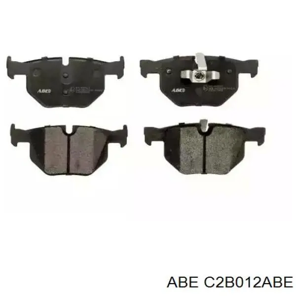 Купити C2B012ABE ABE Задні колодки