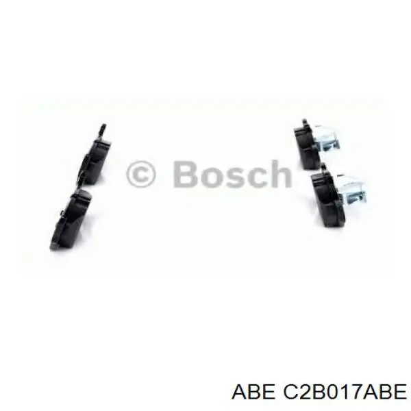 Задні гальмівні колодки C2B017ABE ABE