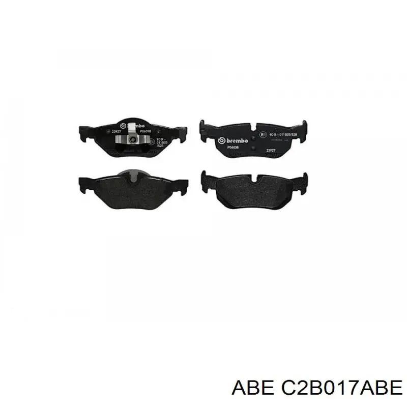 Задні гальмівні колодки ABE C2B017ABE ціна, від 21.95 USD