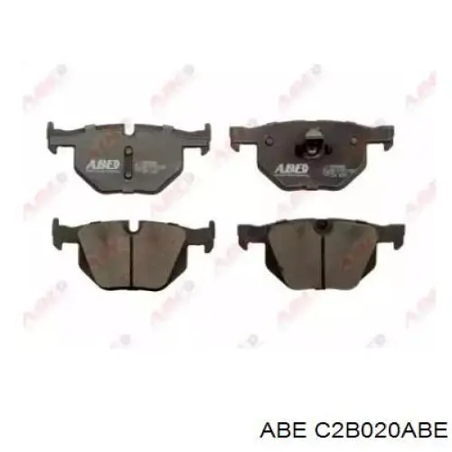Купити C2B020ABE ABE Задні колодки