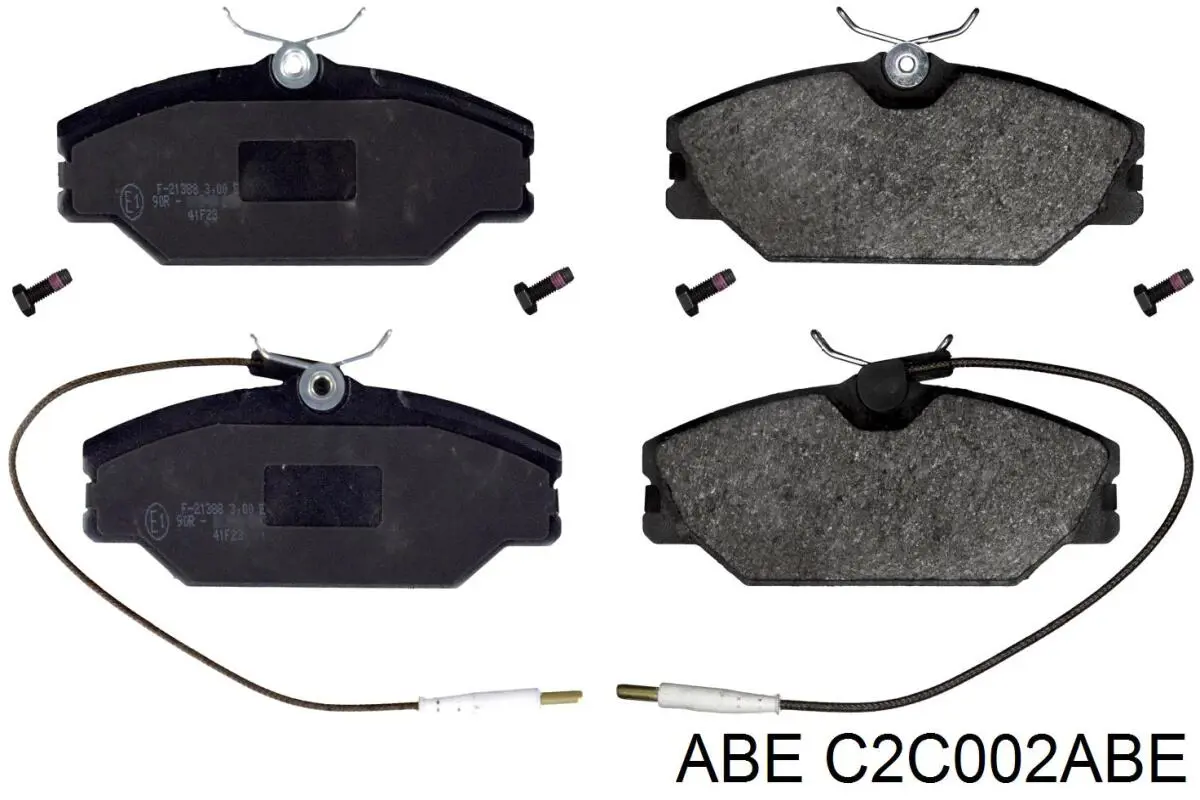 Задні гальмівні колодки C2C002ABE ABE