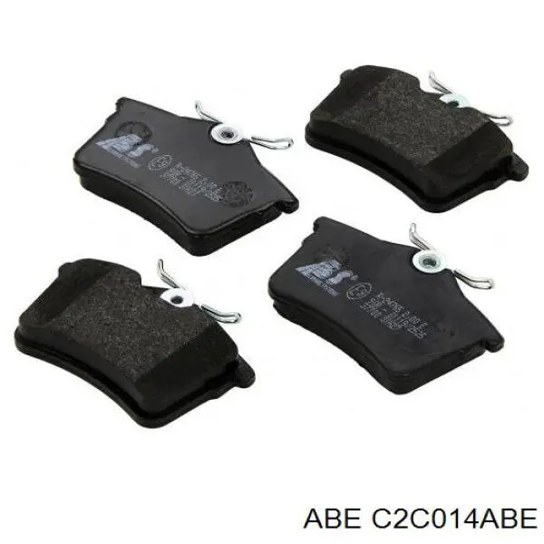 Задні гальмівні колодки C2C014ABE ABE