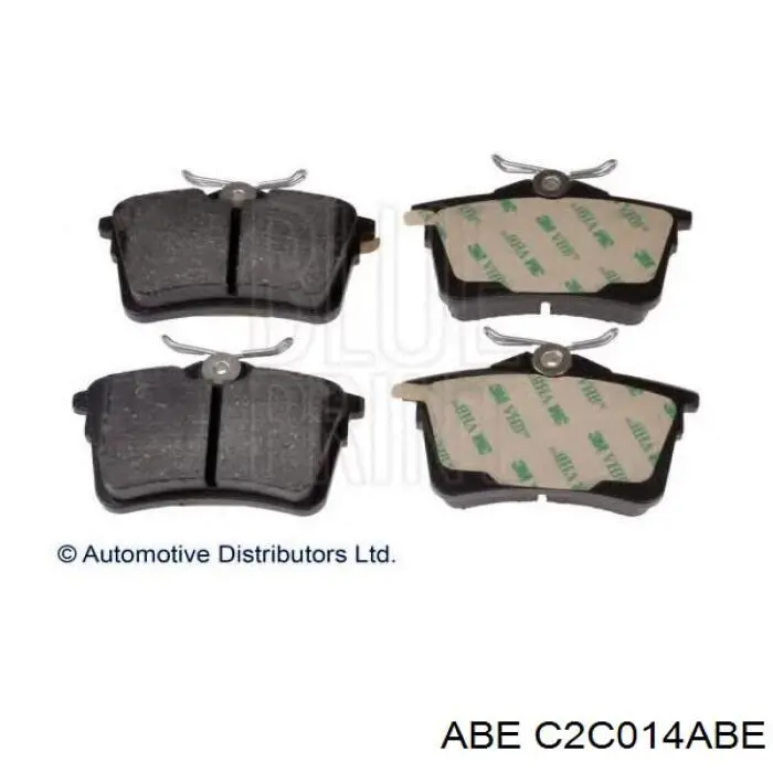 Задні гальмівні колодки ABE C2C014ABE ціна, від 15.85 USD