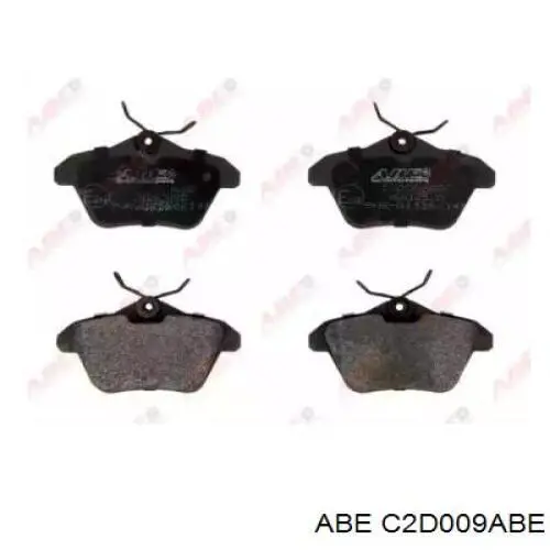 Купити C2D009ABE ABE Задні колодки
