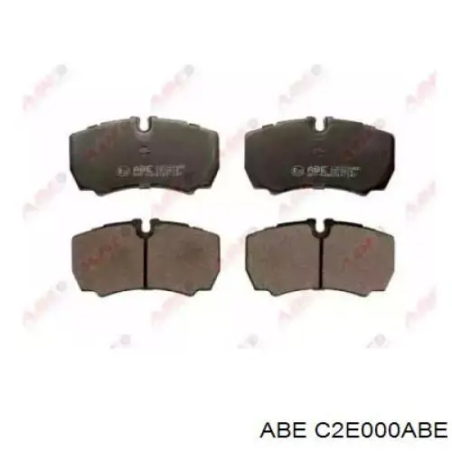 Задні гальмівні колодки ABE C2E000ABE ціна, від 19.62 USD