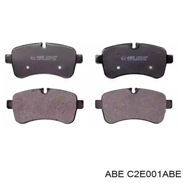 Купити C2E001ABE ABE Задні колодки