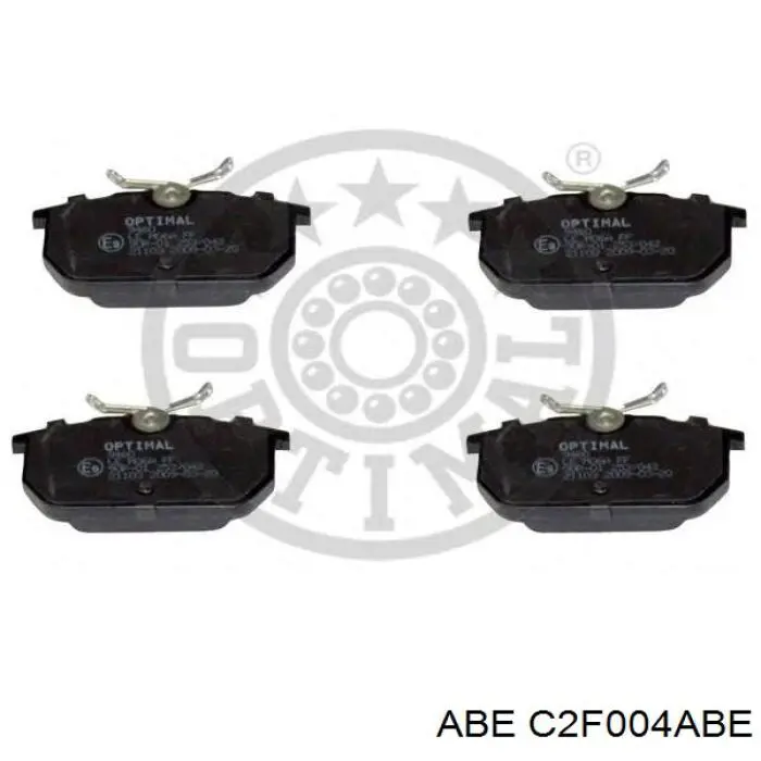 Купити C2F004ABE ABE Задні колодки