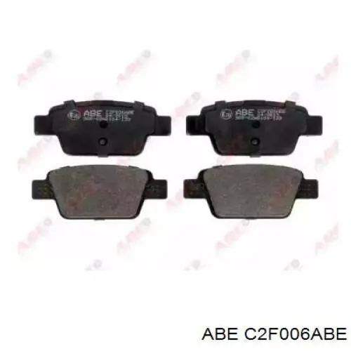 Задні гальмівні колодки ABE C2F006ABE ціна, від 21.59 USD