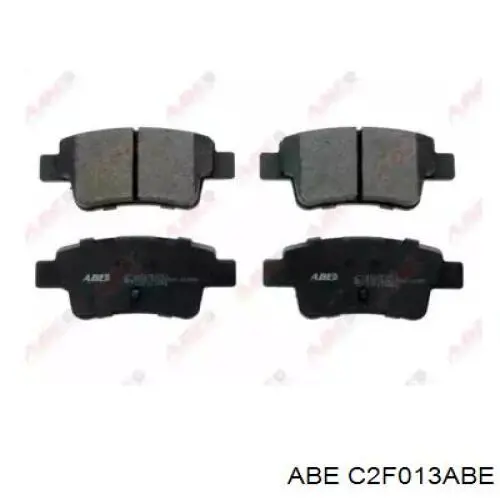 Купити C2F013ABE ABE Задні колодки