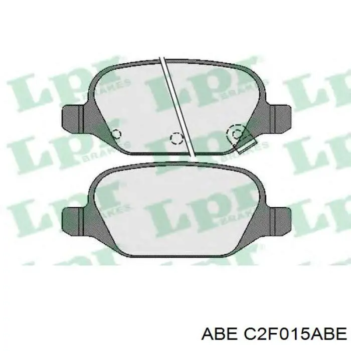 Купити C2F015ABE ABE Задні колодки