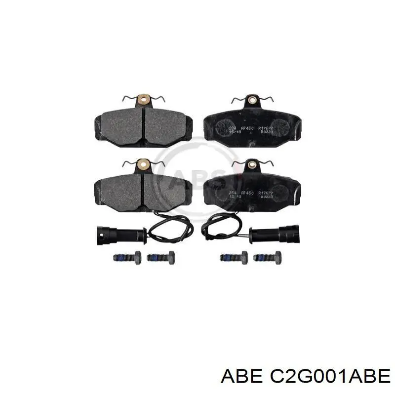 Купити C2G001ABE ABE Задні колодки