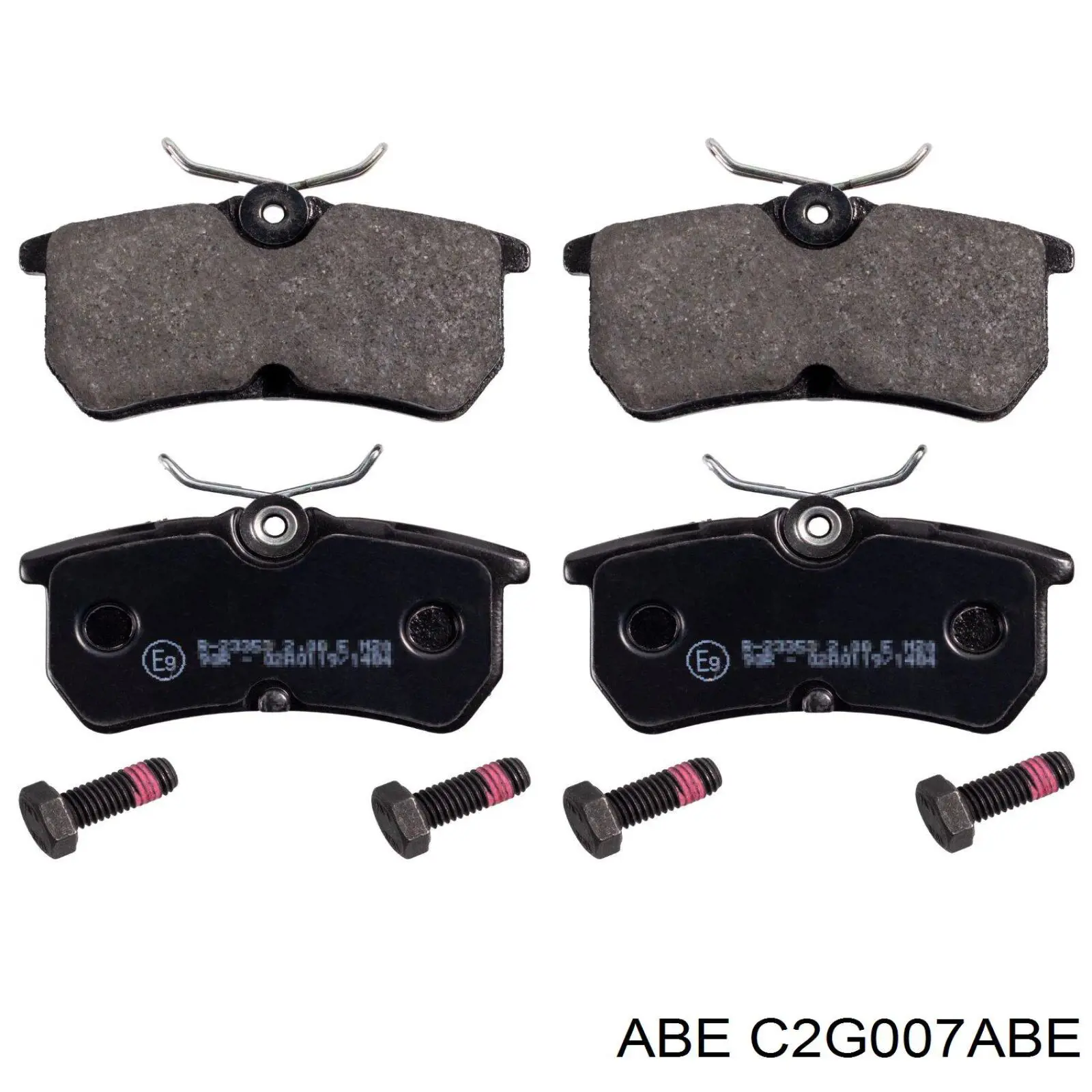 Купити C2G007ABE ABE Задні колодки