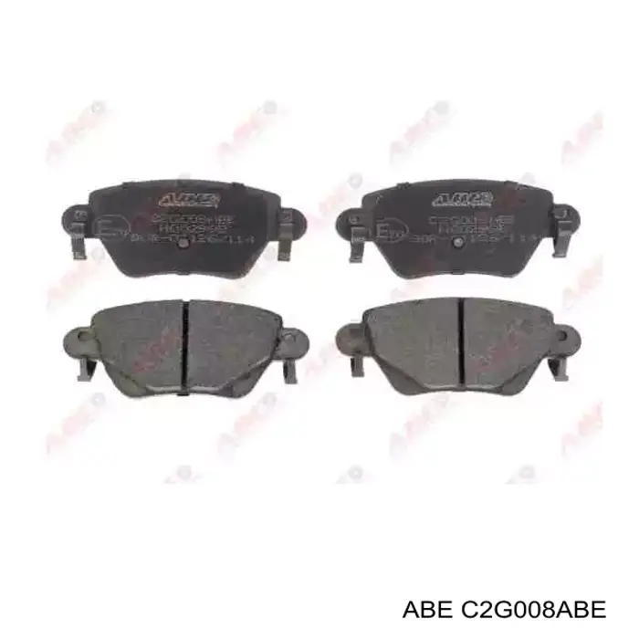 Купити C2G008ABE ABE Задні колодки
