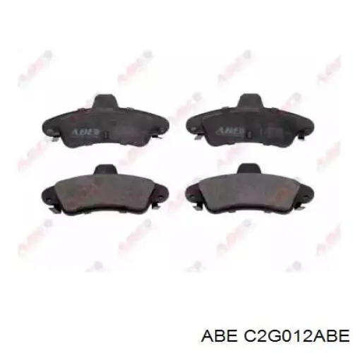 Задні гальмівні колодки ABE C2G012ABE ціна, від 14.57 USD