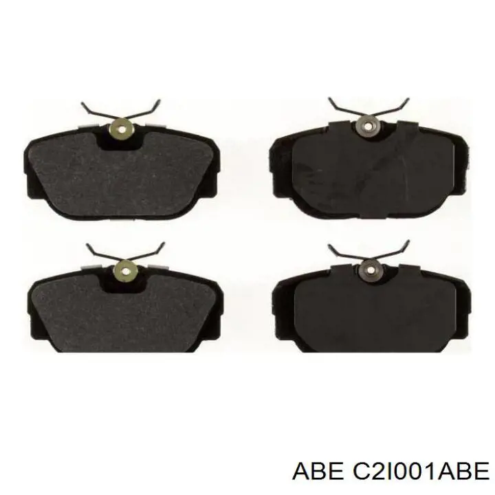Задні гальмівні колодки ABE C2I001ABE ціна, від 18.08 USD