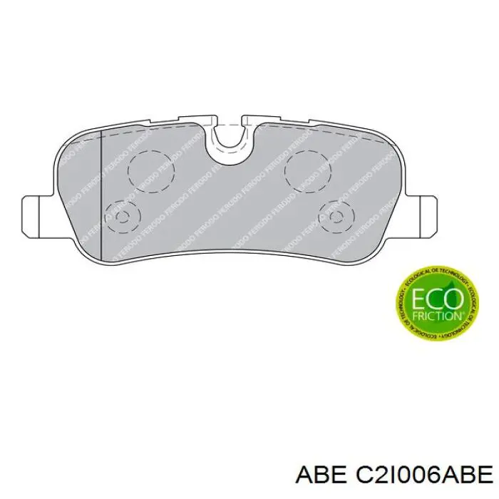 Купити C2I006ABE ABE Задні колодки