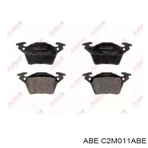 Задні гальмівні колодки ABE C2M011ABE ціна, від 12.02 USD