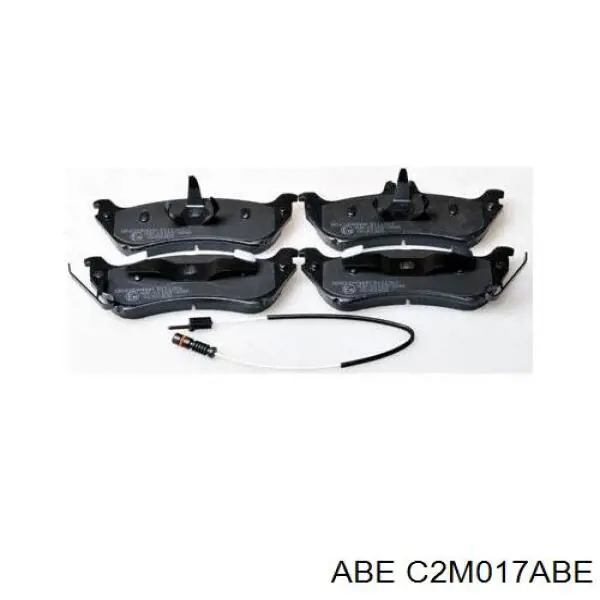 Задні гальмівні колодки ABE C2M017ABE ціна, від 25.55 USD