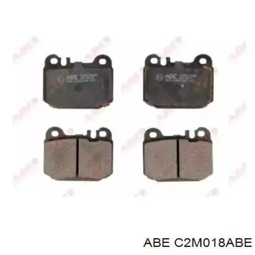 Задні гальмівні колодки C2M018ABE ABE