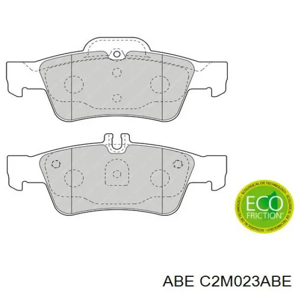 Купити C2M023ABE ABE Задні колодки