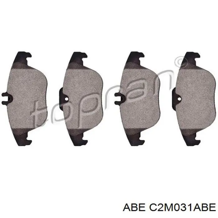 Задні гальмівні колодки ABE C2M031ABE ціна, від 19.54 USD